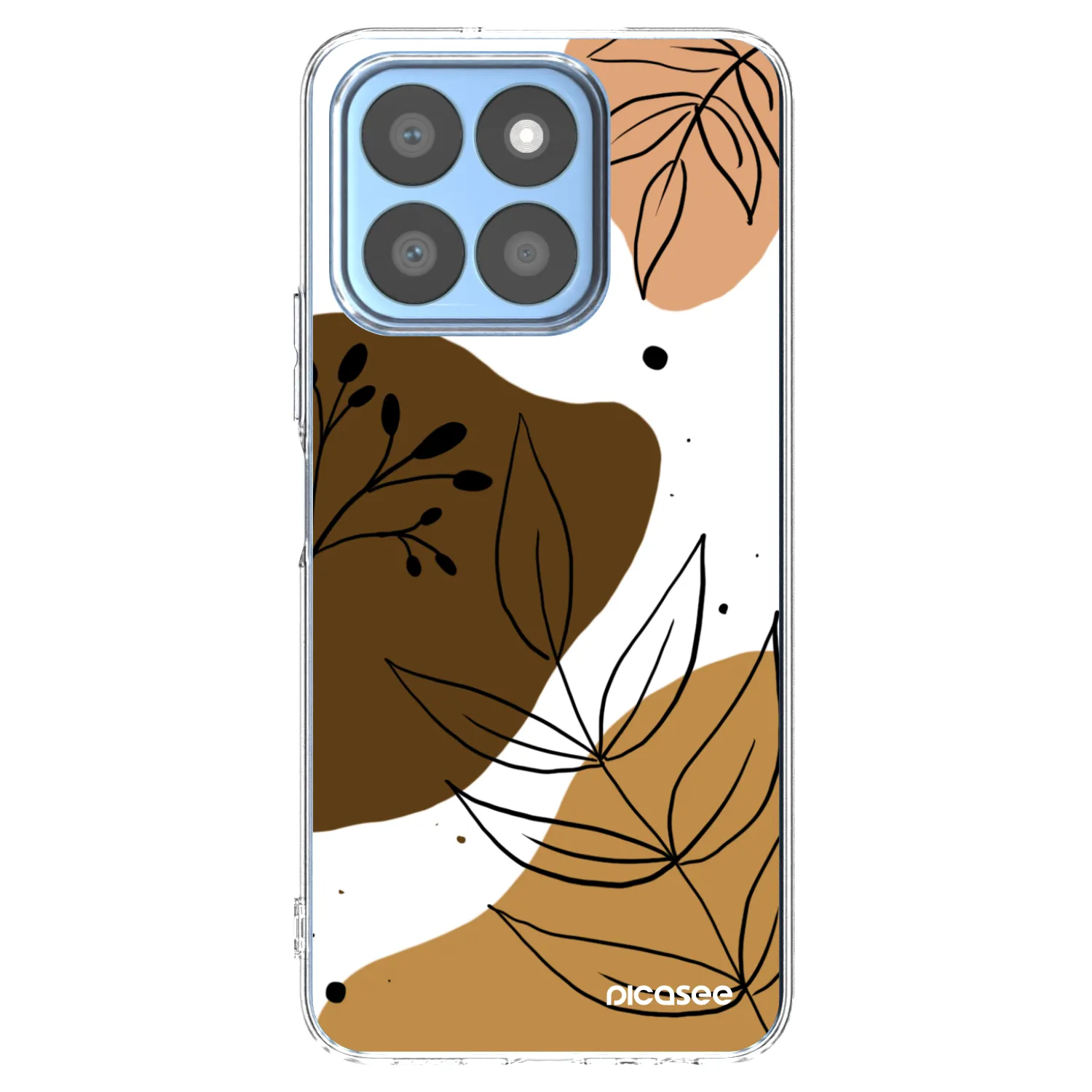 Picasee Honor X8b Hülle - Transparentes Silikon - Boho style