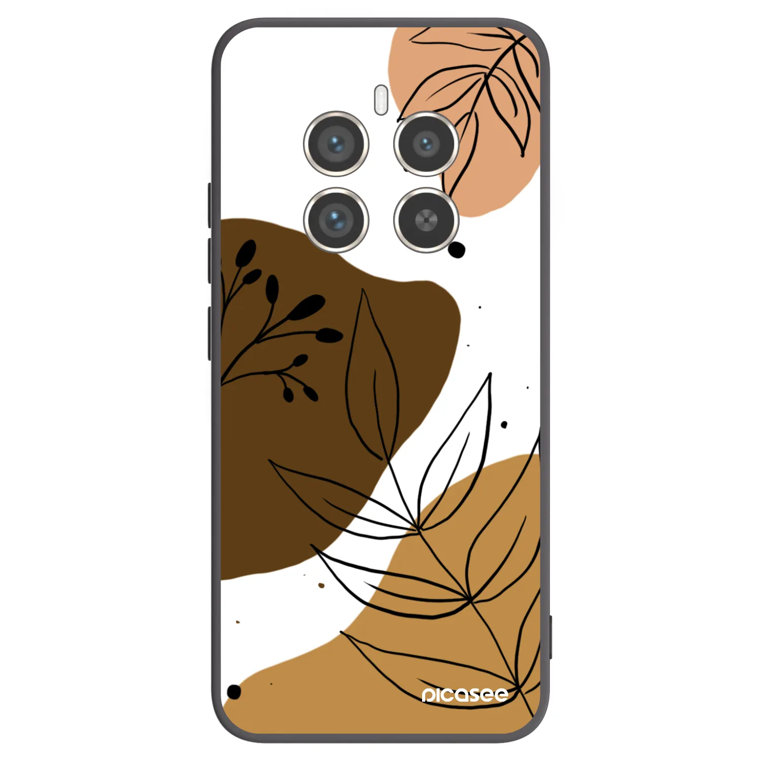 Picasee Realme 12 Pro 5G Hülle - Schwarzes Silikon - Boho style