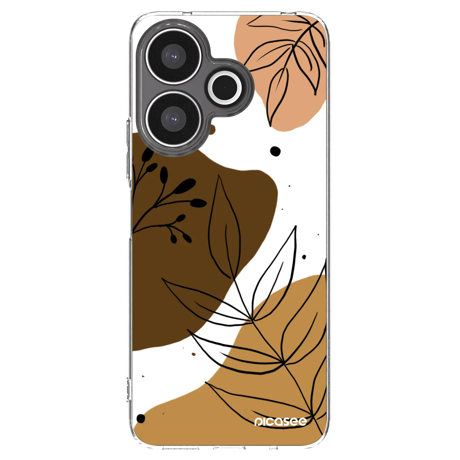 Picasee Xiaomi Redmi 13 4G Hülle - Transparentes Silikon - Boho style