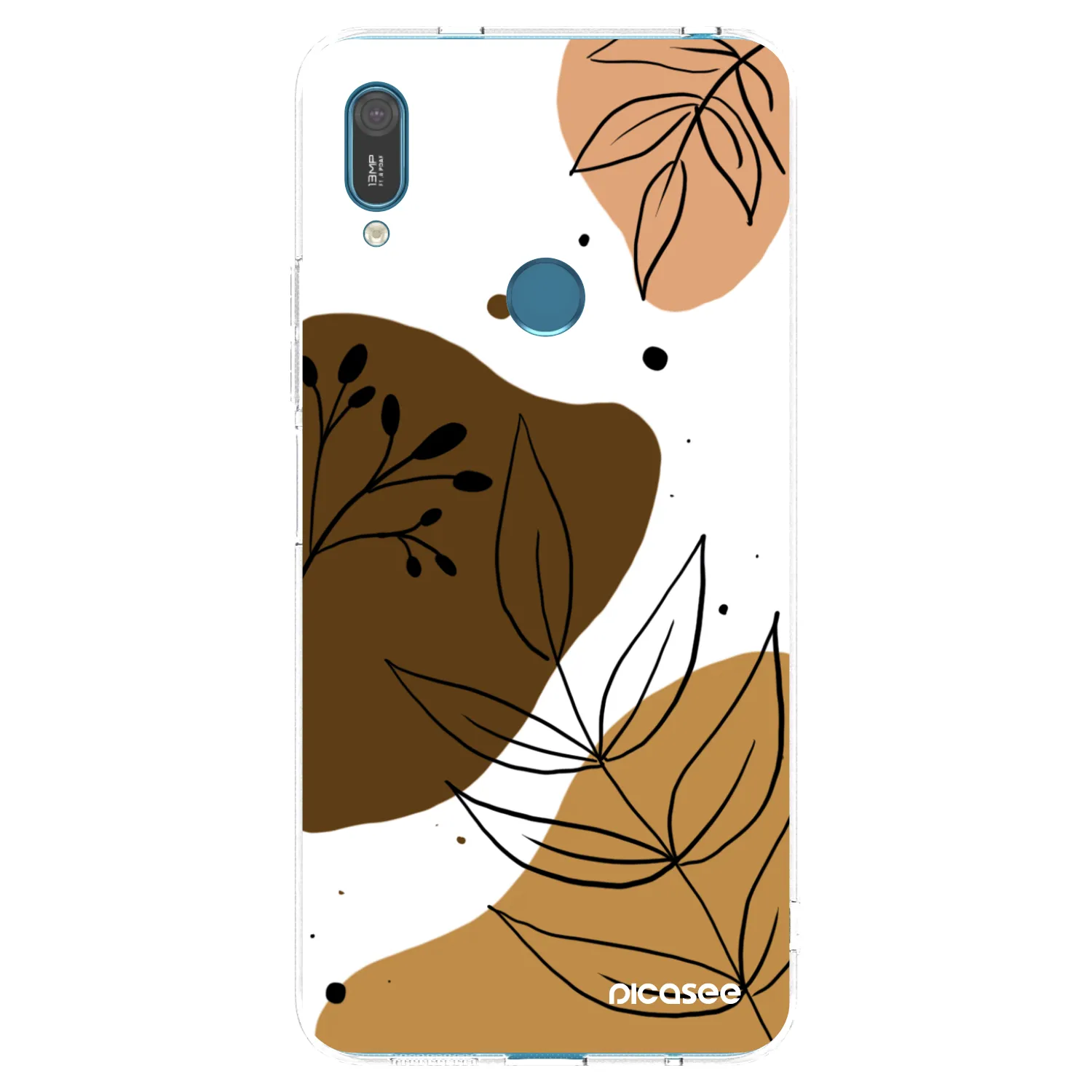 Picasee Huawei Y7 2019 Hülle - Transparentes Silikon - Boho style