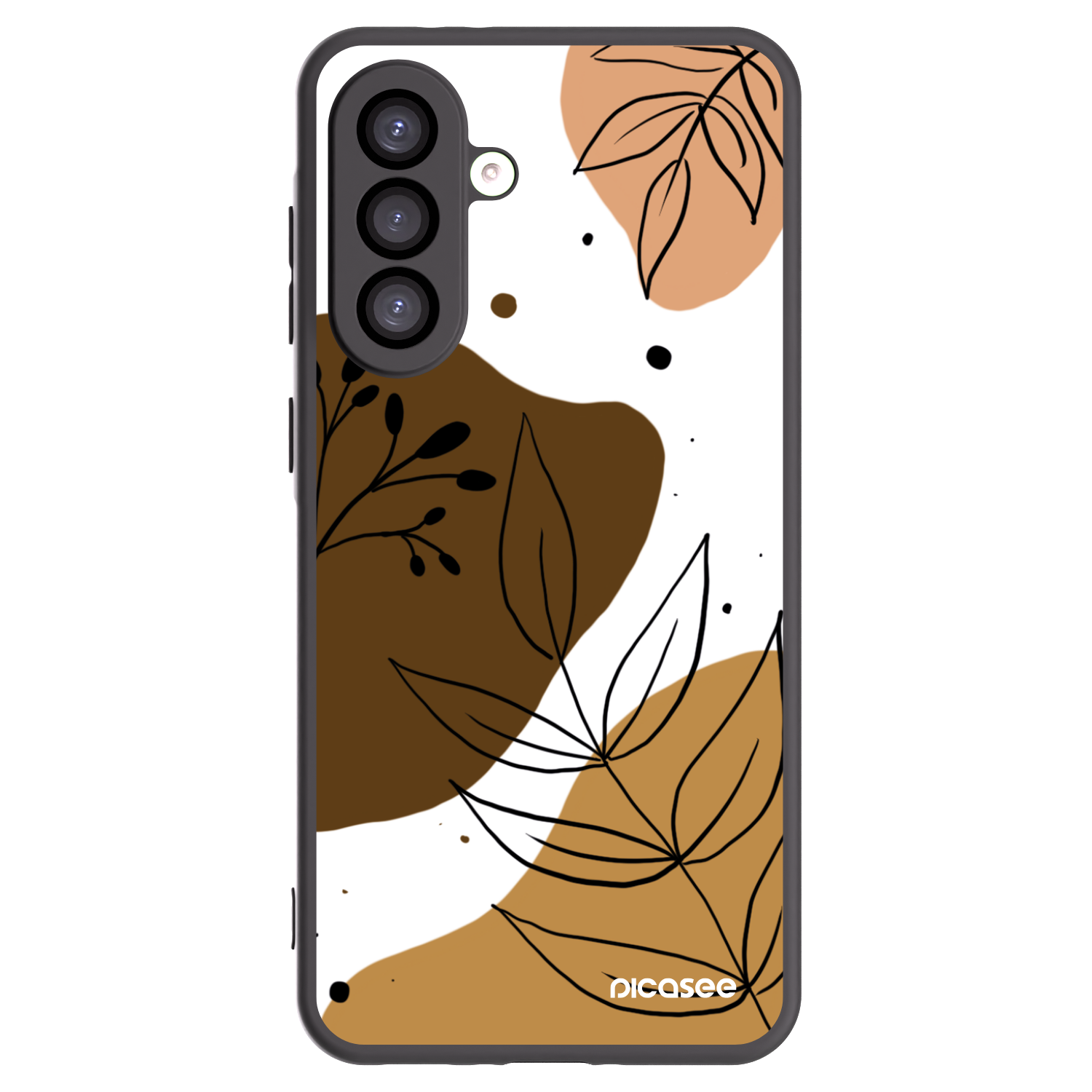 Picasee Samsung Galaxy A26 5G A266B Hülle - Schwarzes Silikon - Boho style
