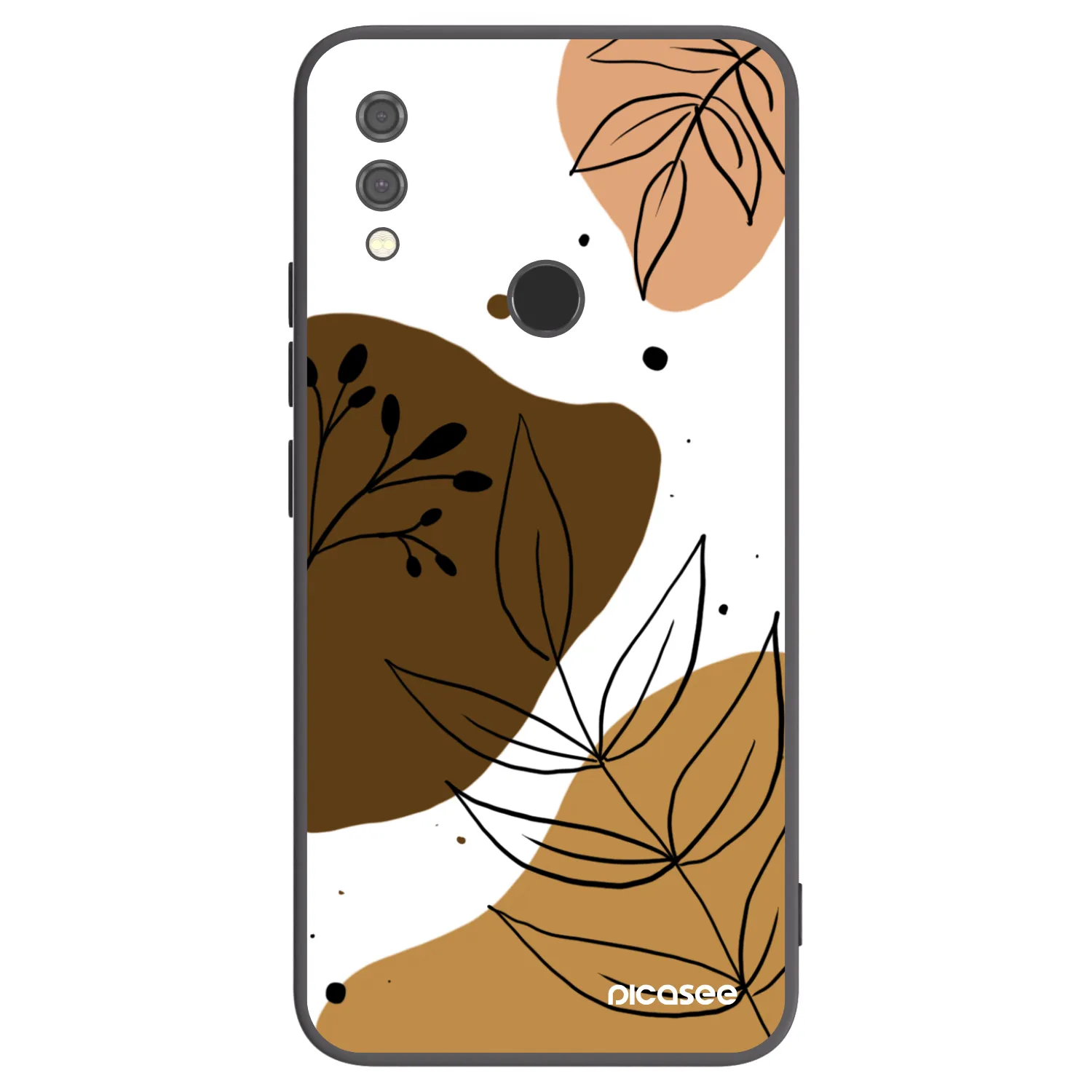 Picasee Xiaomi Redmi Note 7 Hülle - Schwarzes Silikon - Boho style