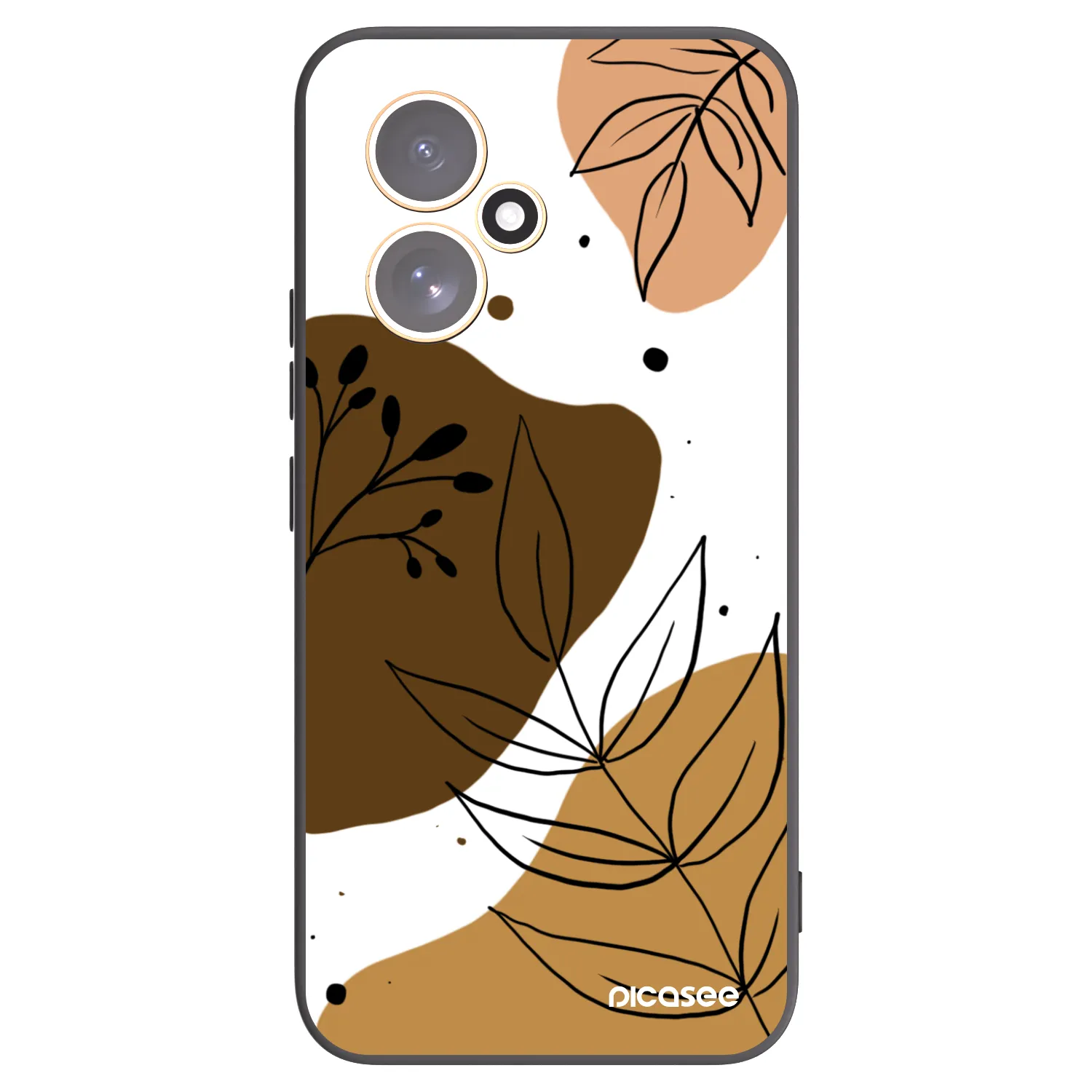 Picasee Honor 400 5G Hülle - Schwarzes Silikon - Boho style