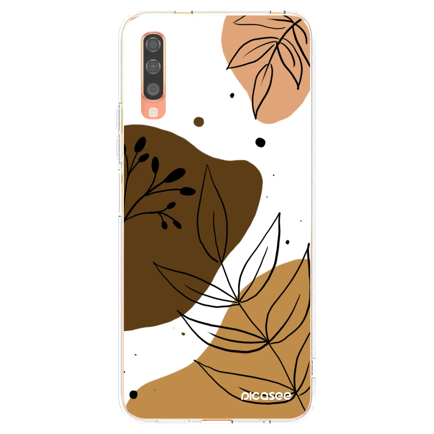 Picasee Samsung Galaxy A70 A705F Hülle - Transparentes Silikon - Boho style