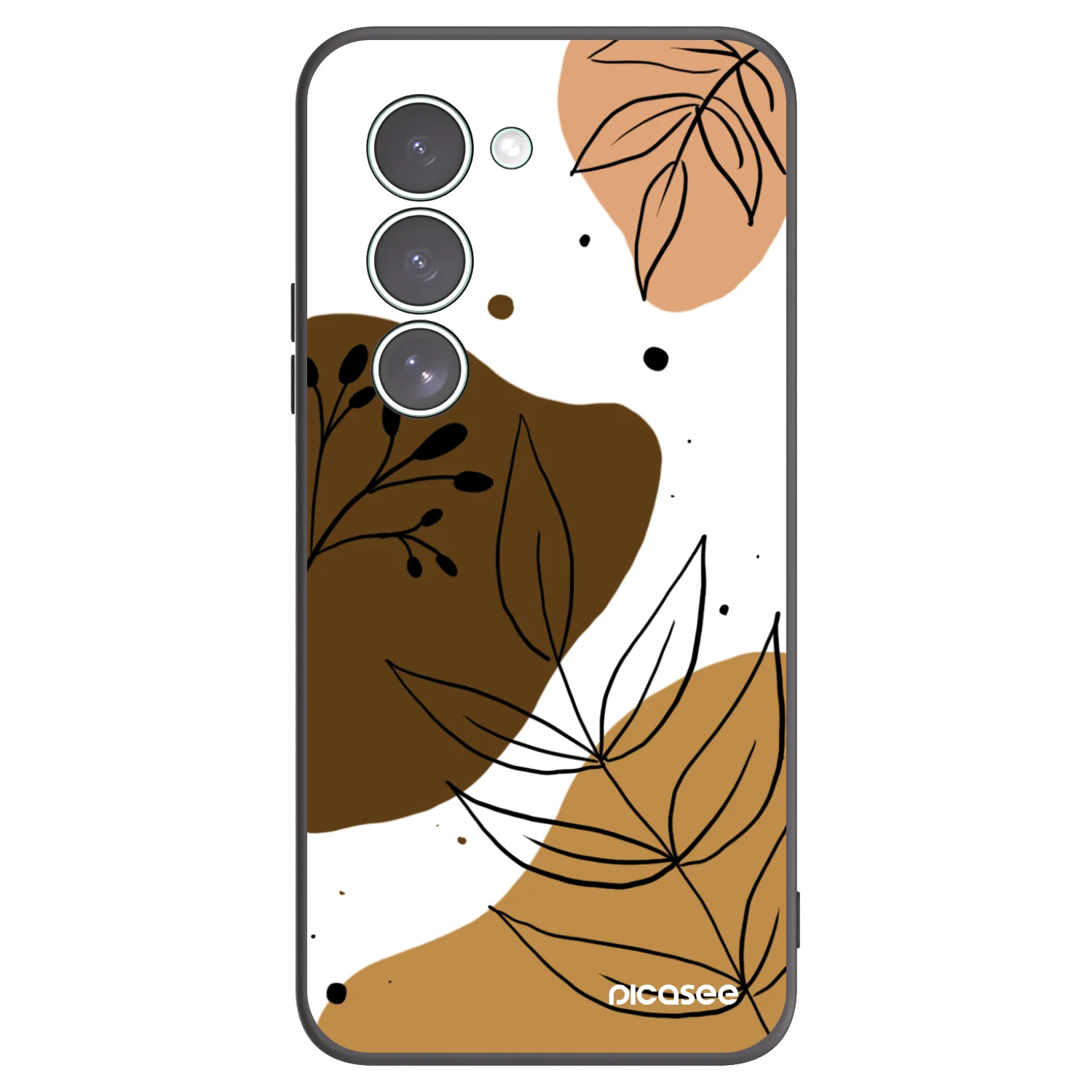 Picasee Xiaomi Redmi 15 5G Hülle - Schwarzes Silikon - Boho style