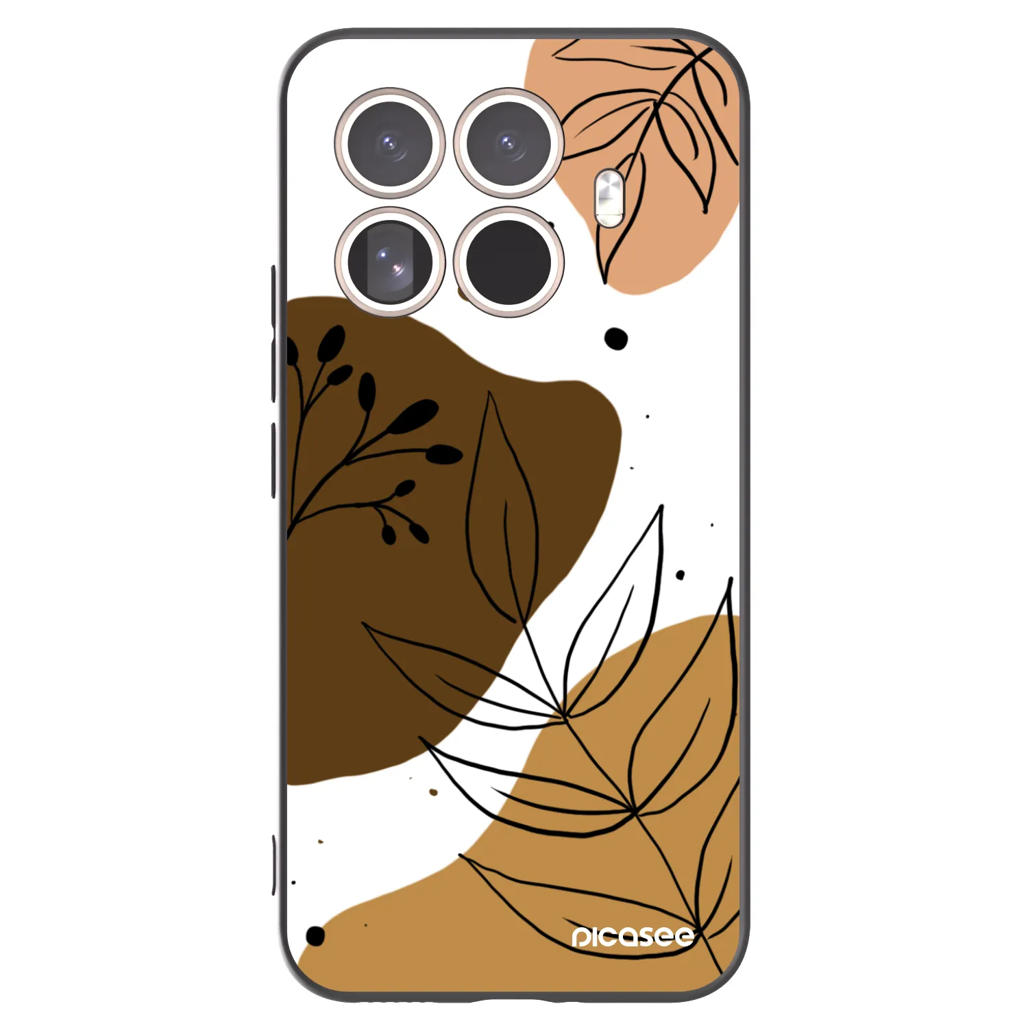Picasee Xiaomi 15T Pro Hülle - Schwarzes Silikon - Boho style