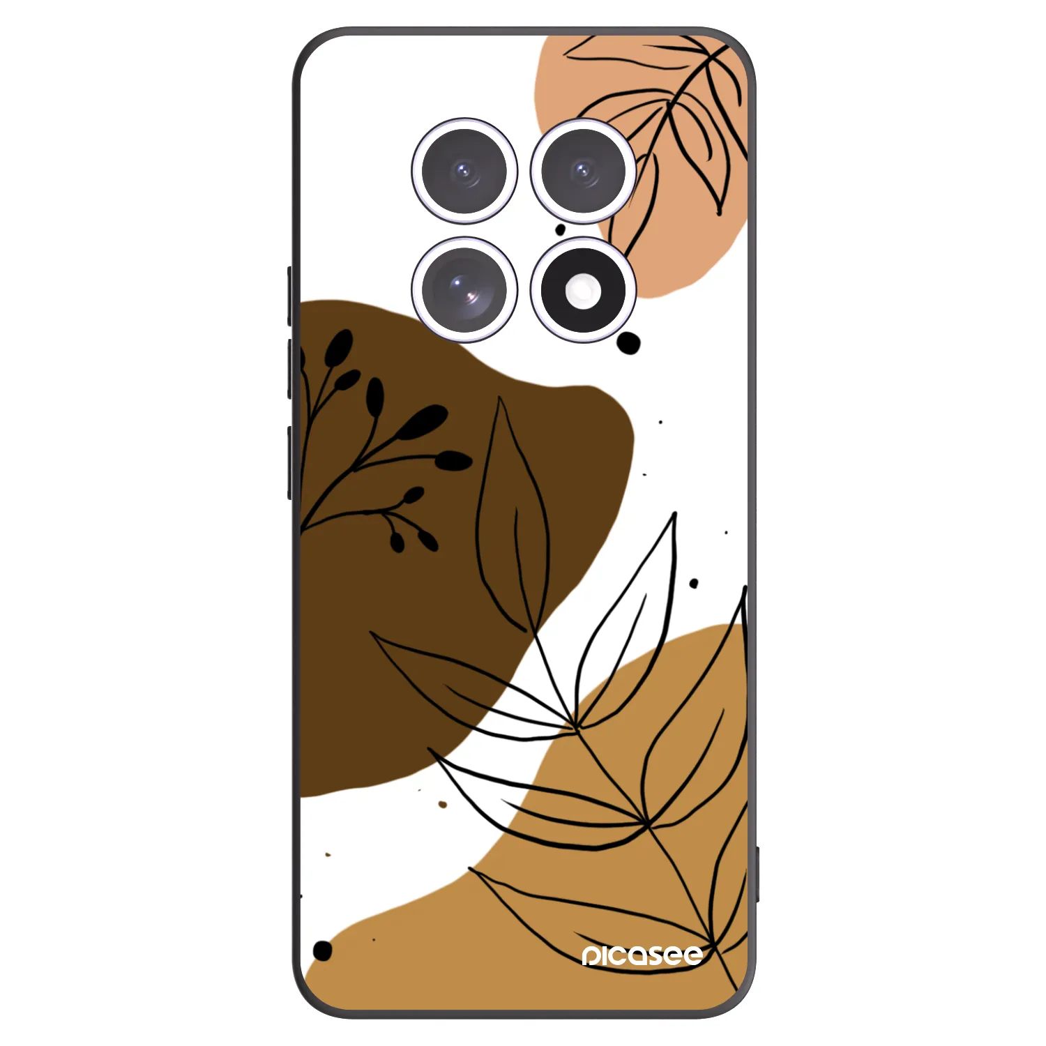 Picasee Xiaomi Redmi Note 15 Hülle - Schwarzes Silikon - Boho style