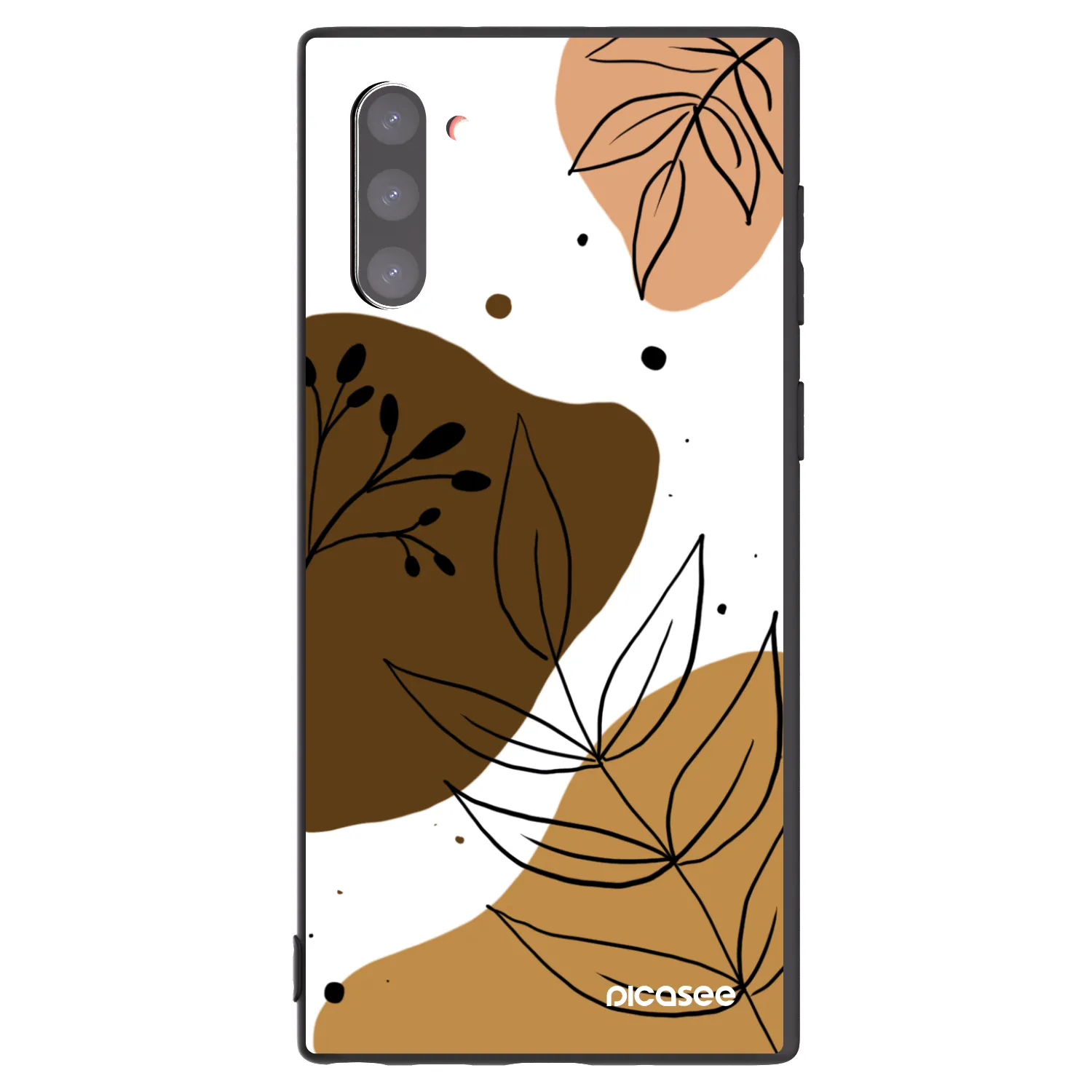 Picasee Samsung Galaxy Note 10 N970F Hülle - Schwarzes Silikon - Boho style
