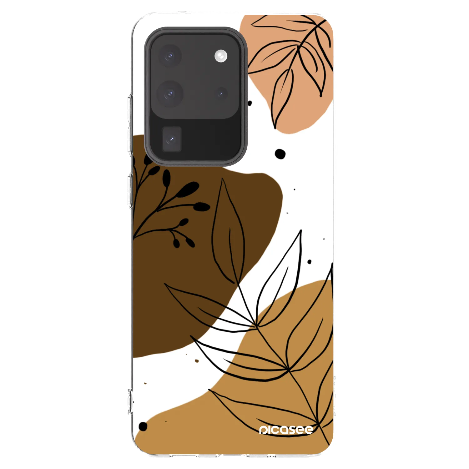 Picasee Samsung Galaxy S20 Ultra 5G G988F Hülle - Transparentes Silikon - Boho style