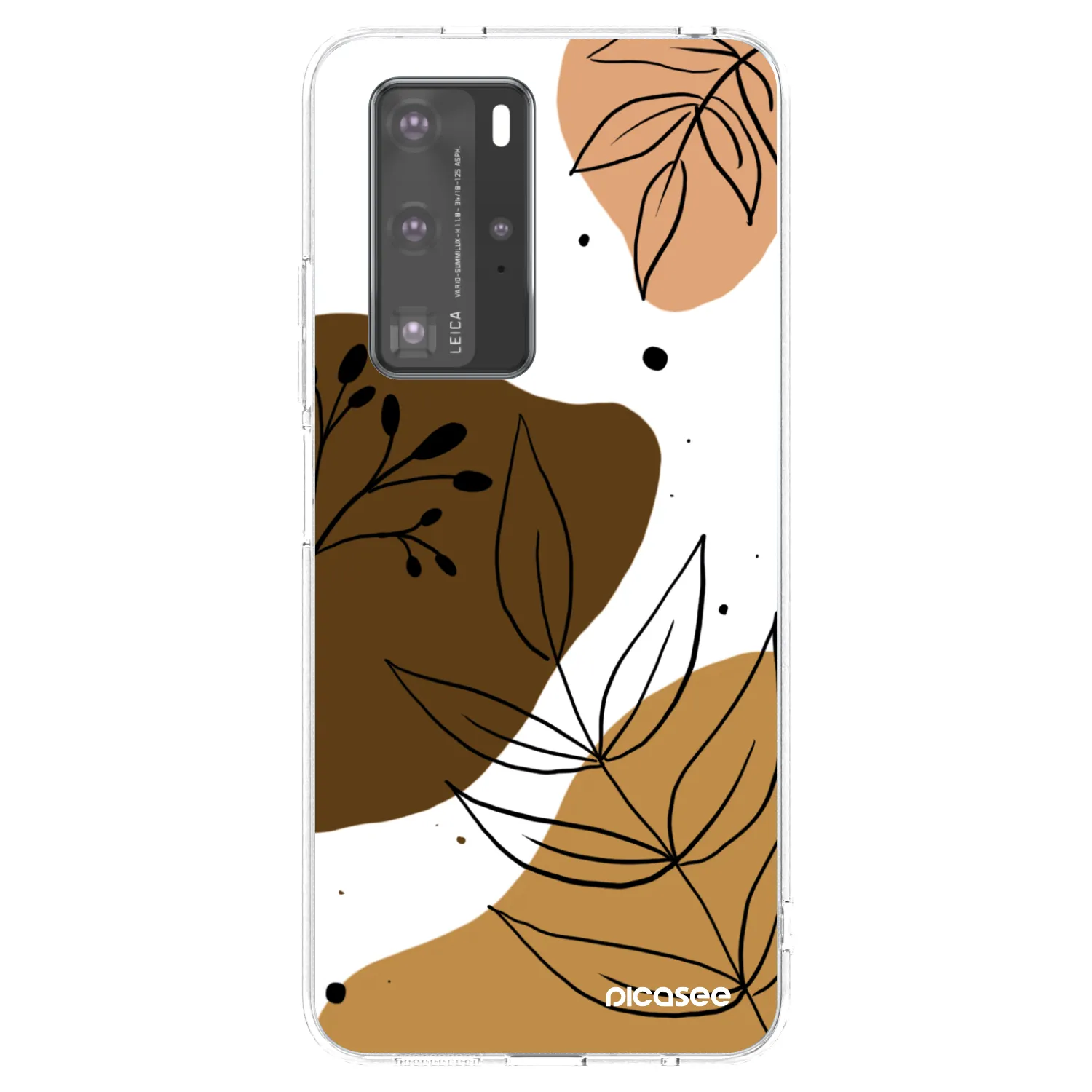 Picasee Huawei P40 Pro Hülle - Transparentes Silikon - Boho style