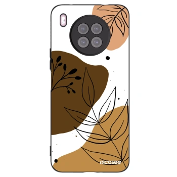 Picasee Huawei Nova 8i Hülle - Schwarzes Silikon - Boho style