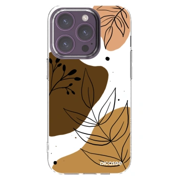 Picasee Apple iPhone 14 Pro Hülle - Transparentes Silikon - Boho style