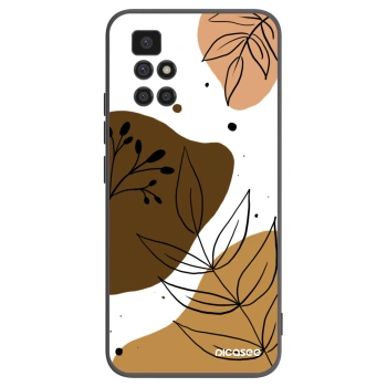Picasee Xiaomi Redmi 10 (2022) Hülle - Schwarzes Silikon - Boho style
