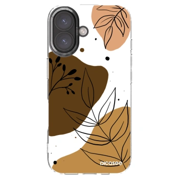 Picasee Apple iPhone 16 Hülle - Transparentes Silikon - Boho style