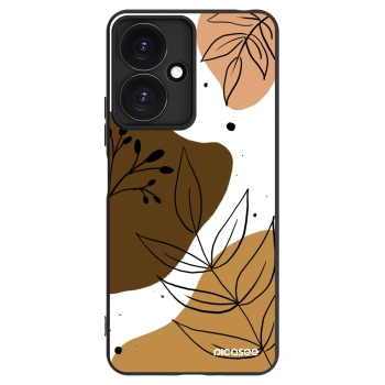 Picasee Xiaomi Redmi 13C 5G Hülle - Schwarzes Silikon - Boho style