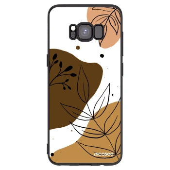 Picasee Samsung Galaxy S8 G950F Hülle - Schwarzes Silikon - Boho style