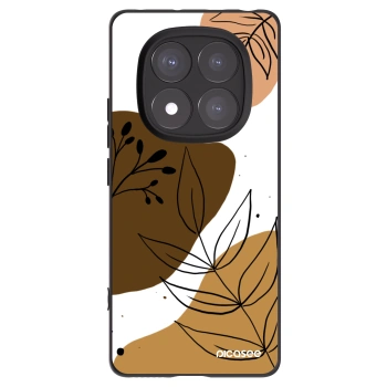 Picasee Xiaomi Redmi Note 14 Pro+ 5G Hülle - Schwarzes Silikon - Boho style