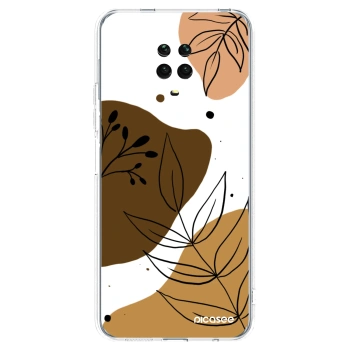 Picasee Xiaomi Redmi Note 9S Hülle - Transparentes Silikon - Boho style