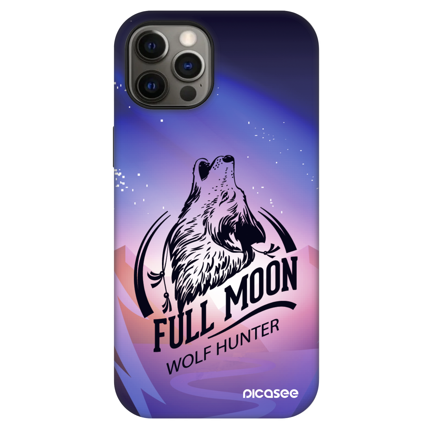 Picasee Fashion Case MagSafe für Apple iPhone 12 - Wolf