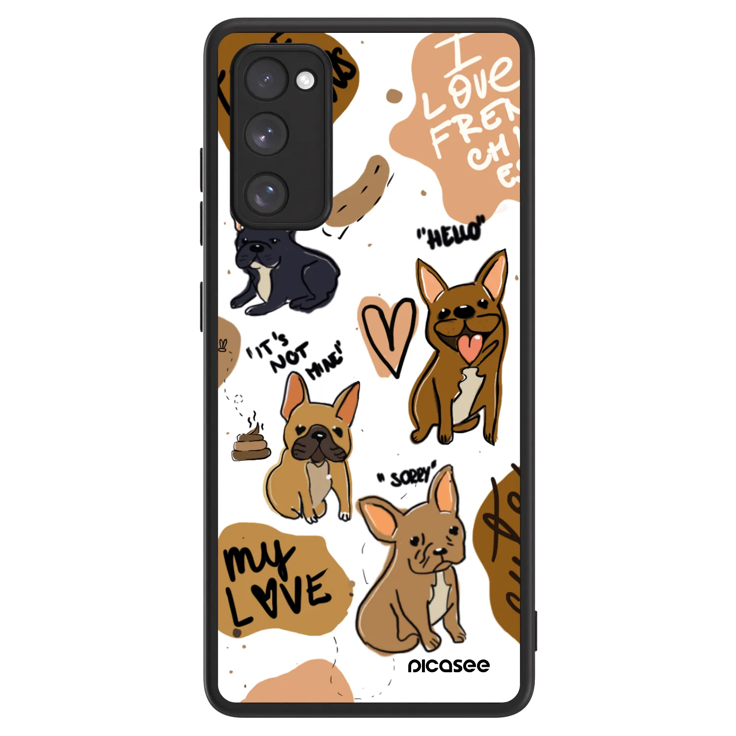 Picasee ULTIMATE CASE für Samsung Galaxy S20 FE - Frenchies