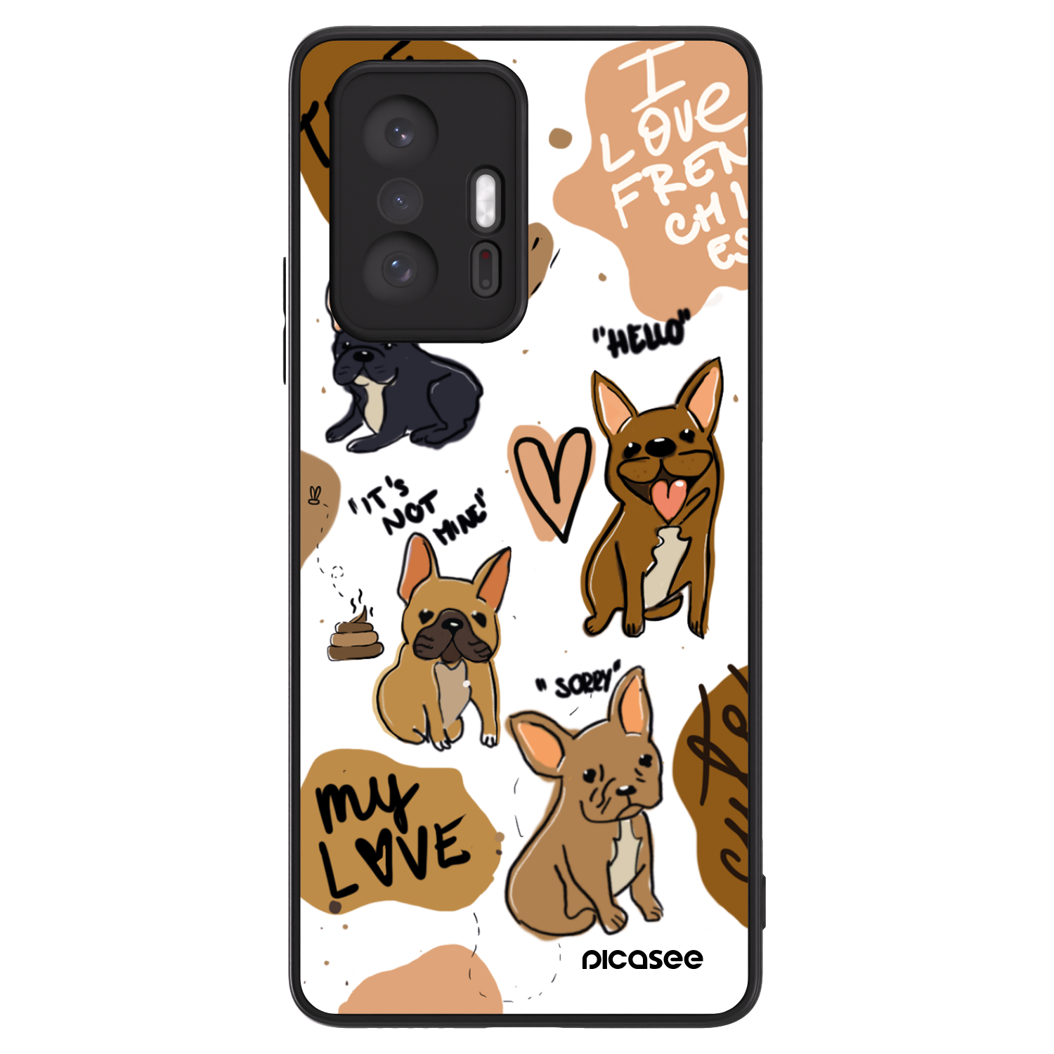 Picasee ULTIMATE CASE für Xiaomi 11T Pro - Frenchies