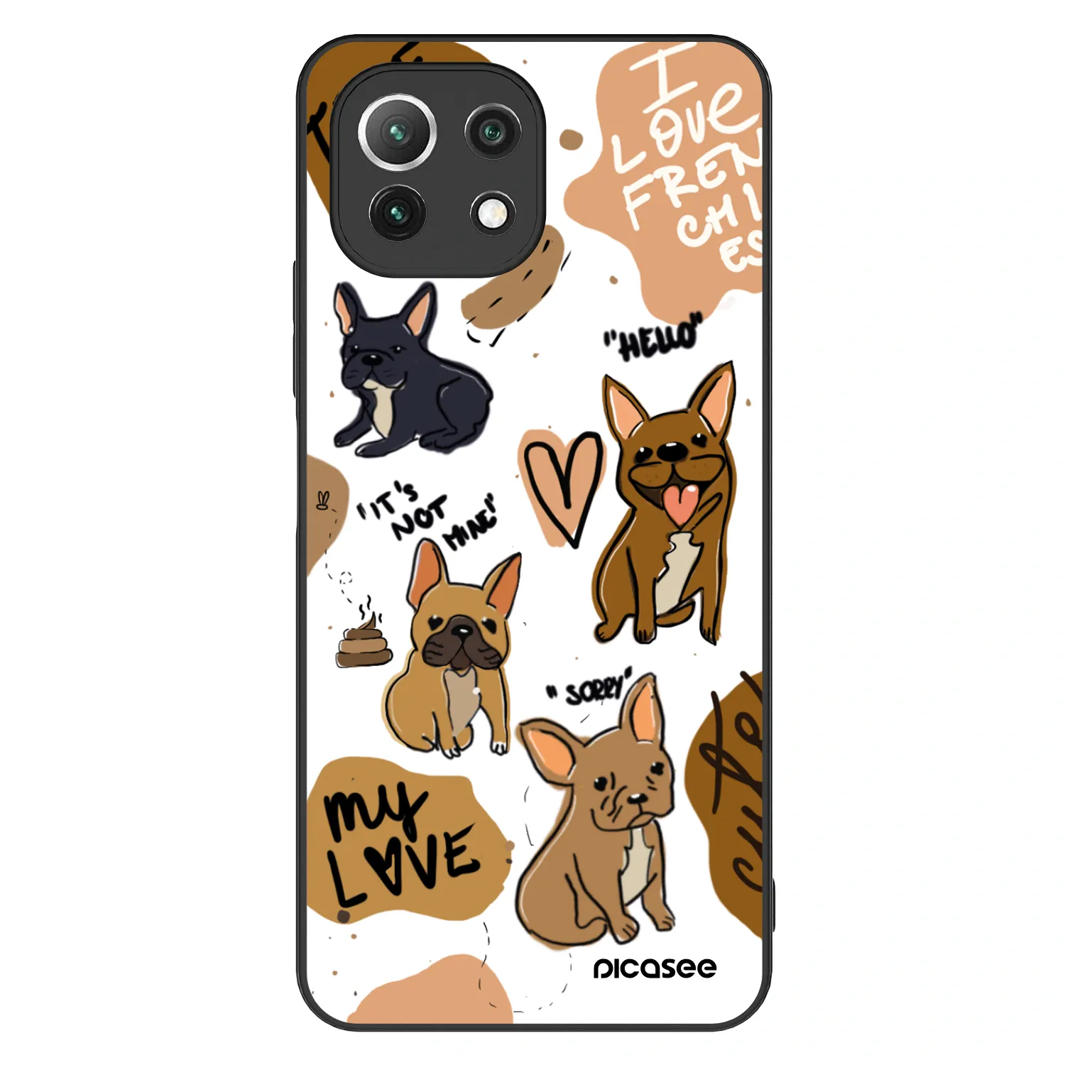 Picasee ULTIMATE CASE für Xiaomi 11 Lite 5G NE - Frenchies