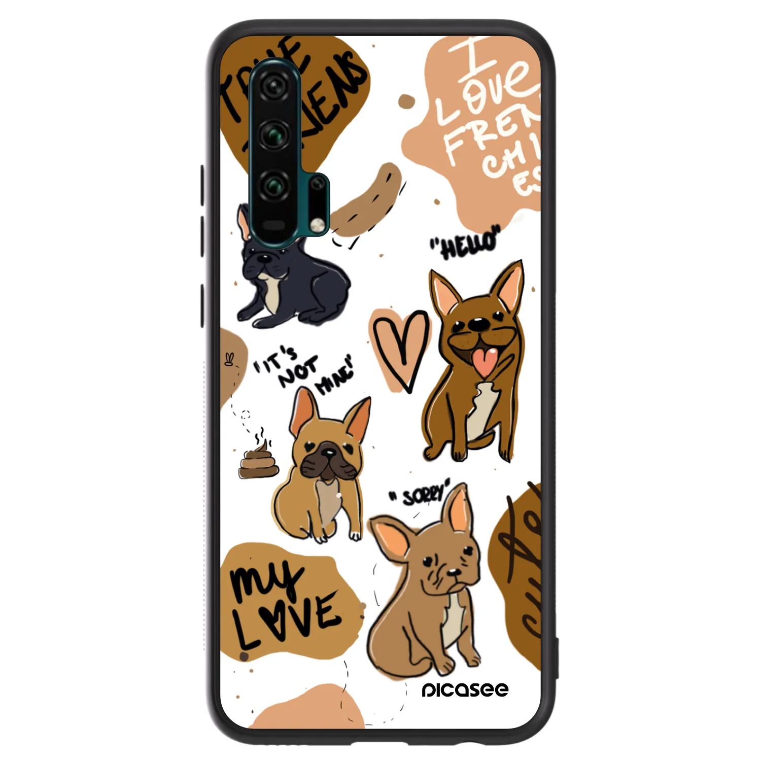 Picasee ULTIMATE CASE für Honor 20 Pro - Frenchies