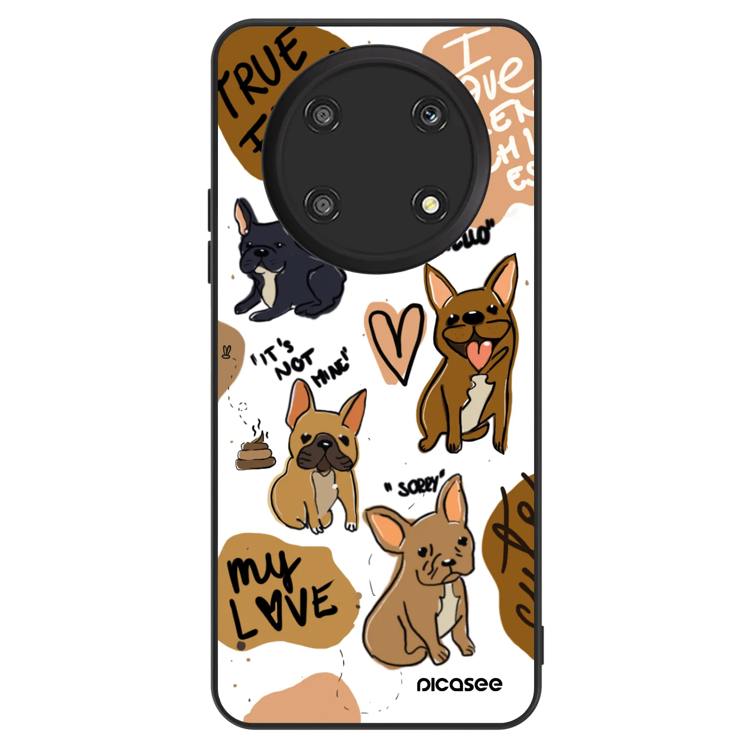 Picasee ULTIMATE CASE für Honor Magic4 Lite 5G - Frenchies