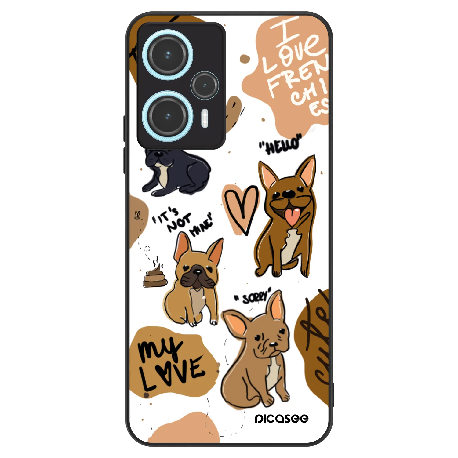 Picasee ULTIMATE CASE für Xiaomi Poco F5 - Frenchies