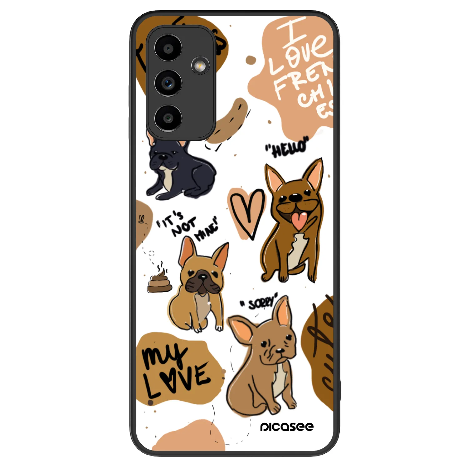 Picasee ULTIMATE CASE für Samsung Galaxy A04s A047F - Frenchies