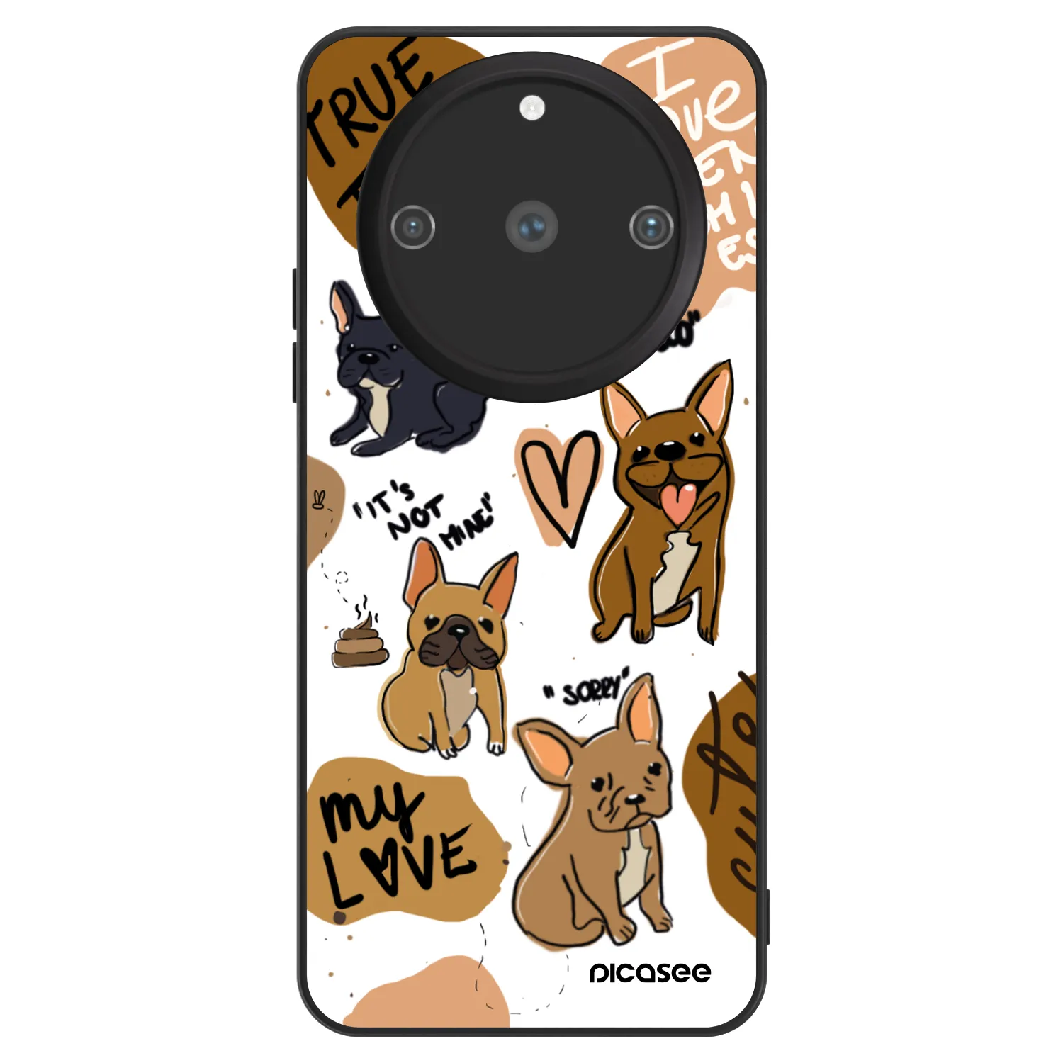 Picasee ULTIMATE CASE für Realme 11 Pro+ - Frenchies
