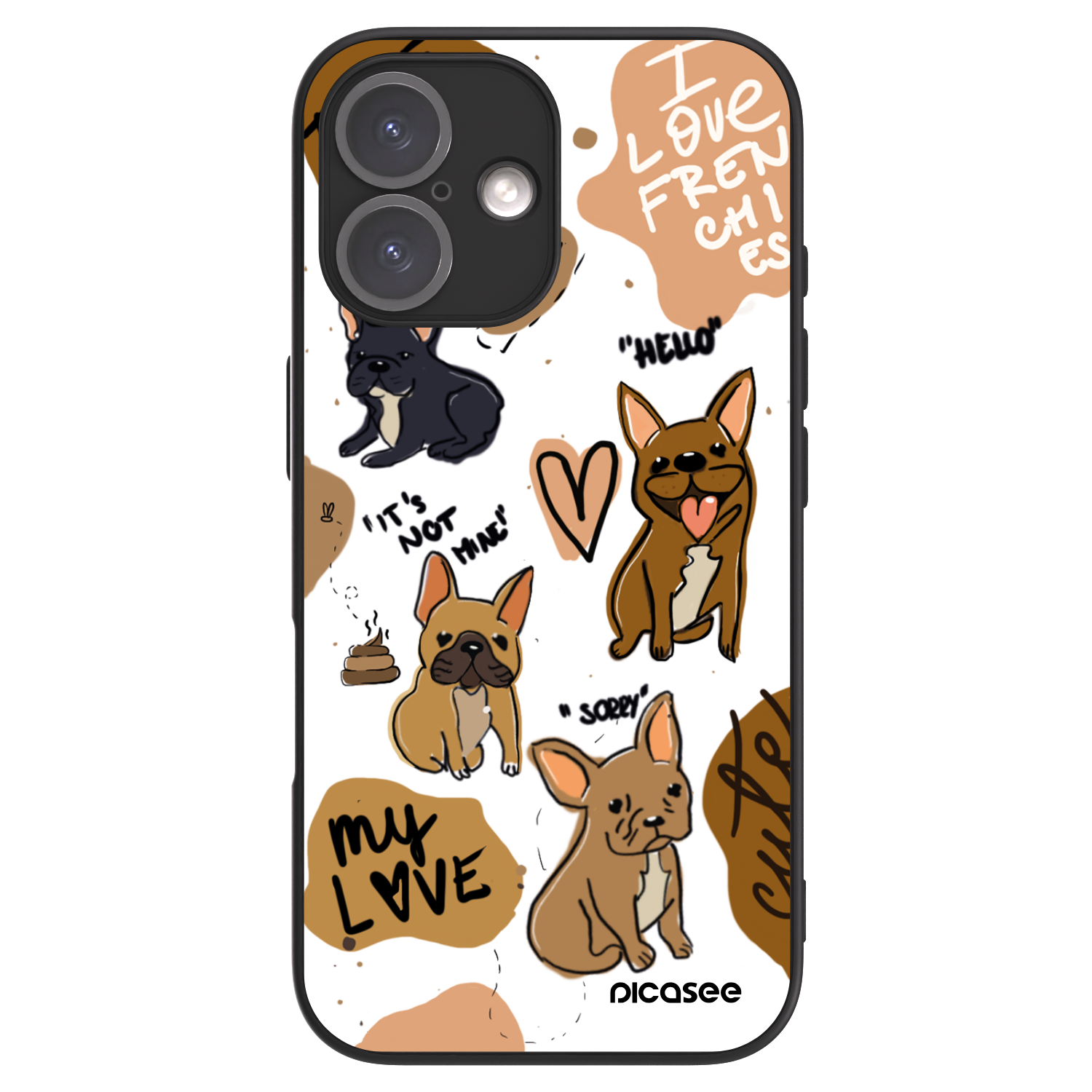 Picasee ULTIMATE CASE für Apple iPhone 16 - Frenchies