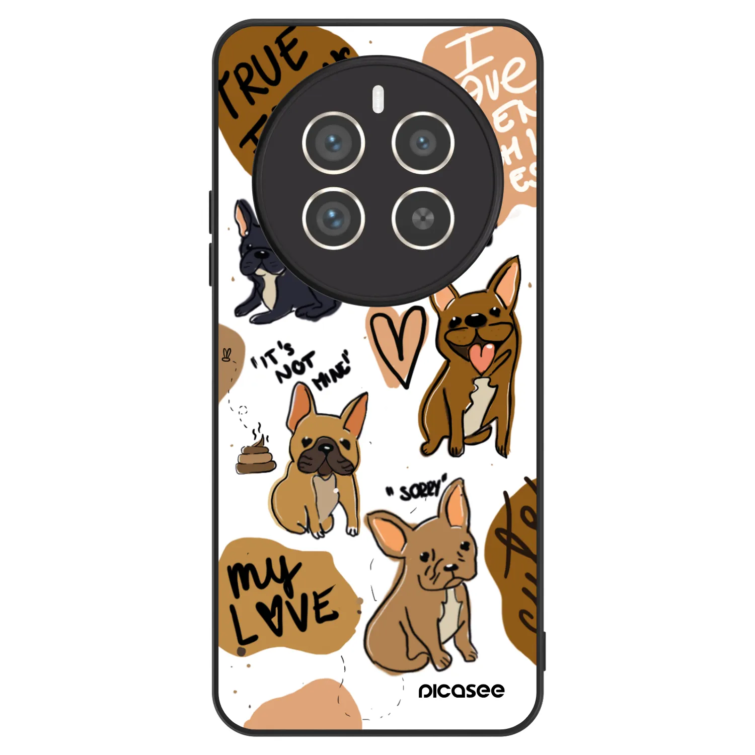 Picasee ULTIMATE CASE für Realme 12 Pro 5G - Frenchies