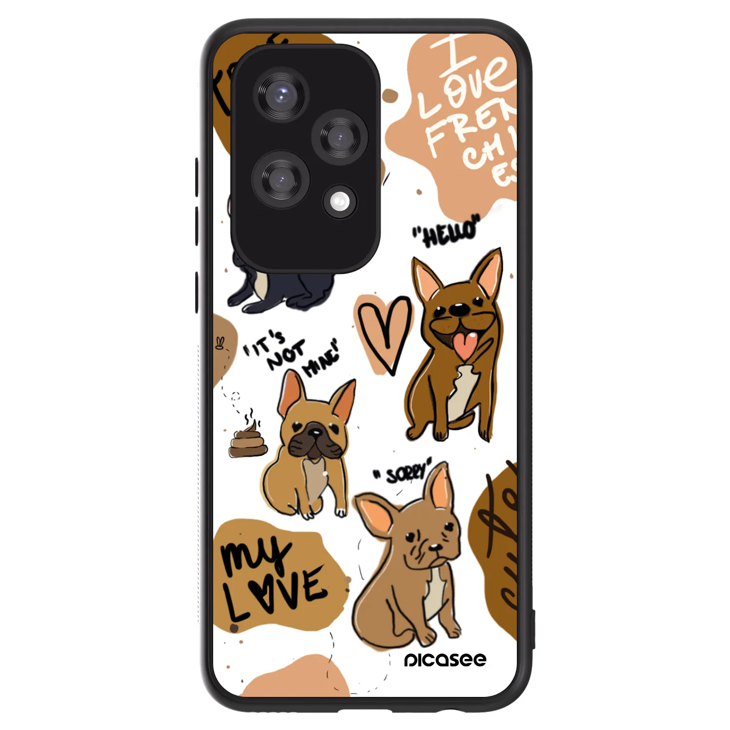 Picasee ULTIMATE CASE für Honor 200 Lite - Frenchies