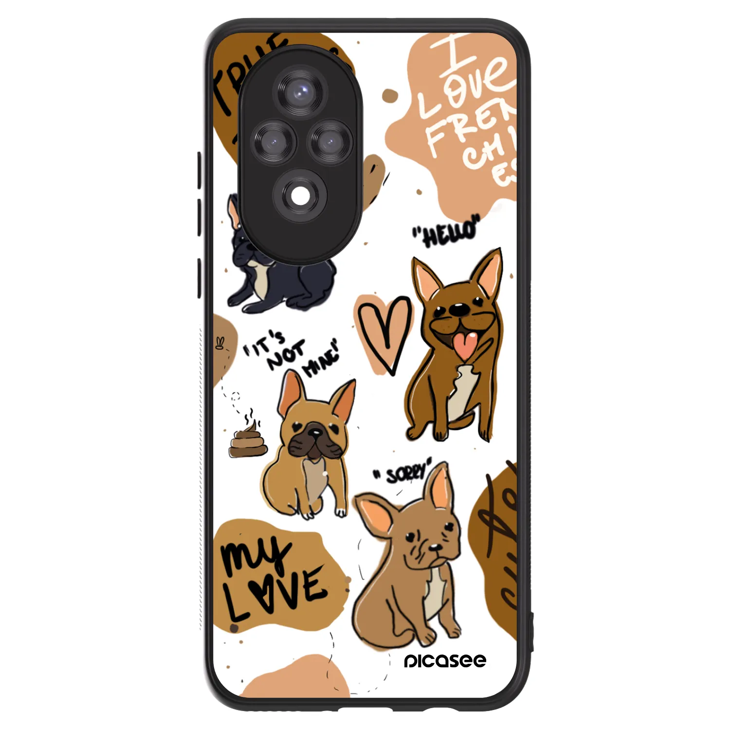 Picasee ULTIMATE CASE für Honor 200 5G - Frenchies