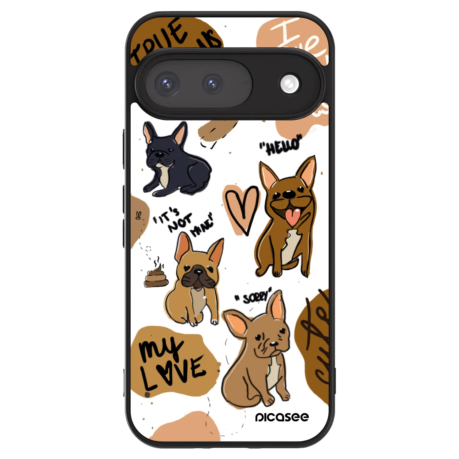 Picasee ULTIMATE CASE für Google Pixel 9 - Frenchies