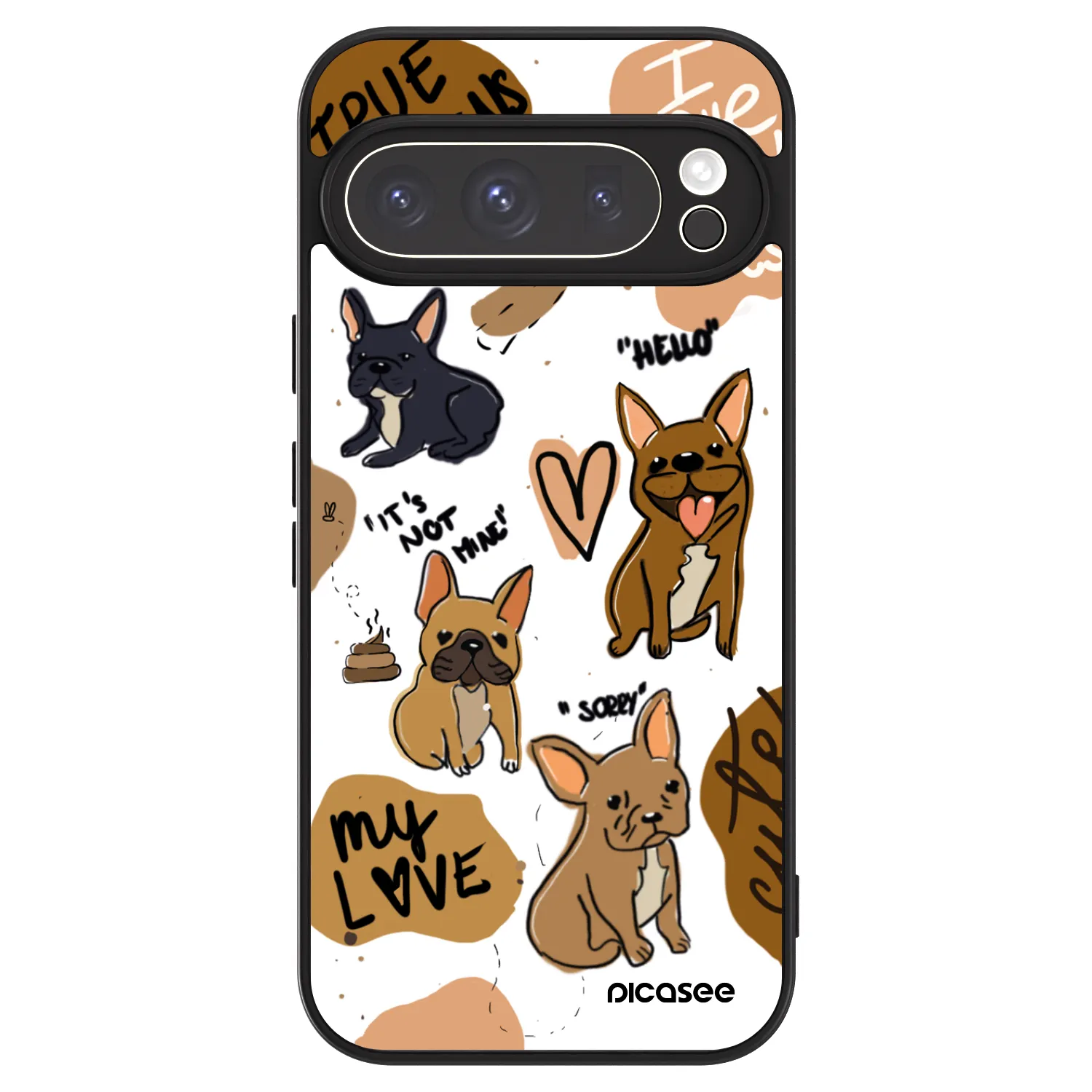 Picasee ULTIMATE CASE für Google Pixel 9 Pro - Frenchies