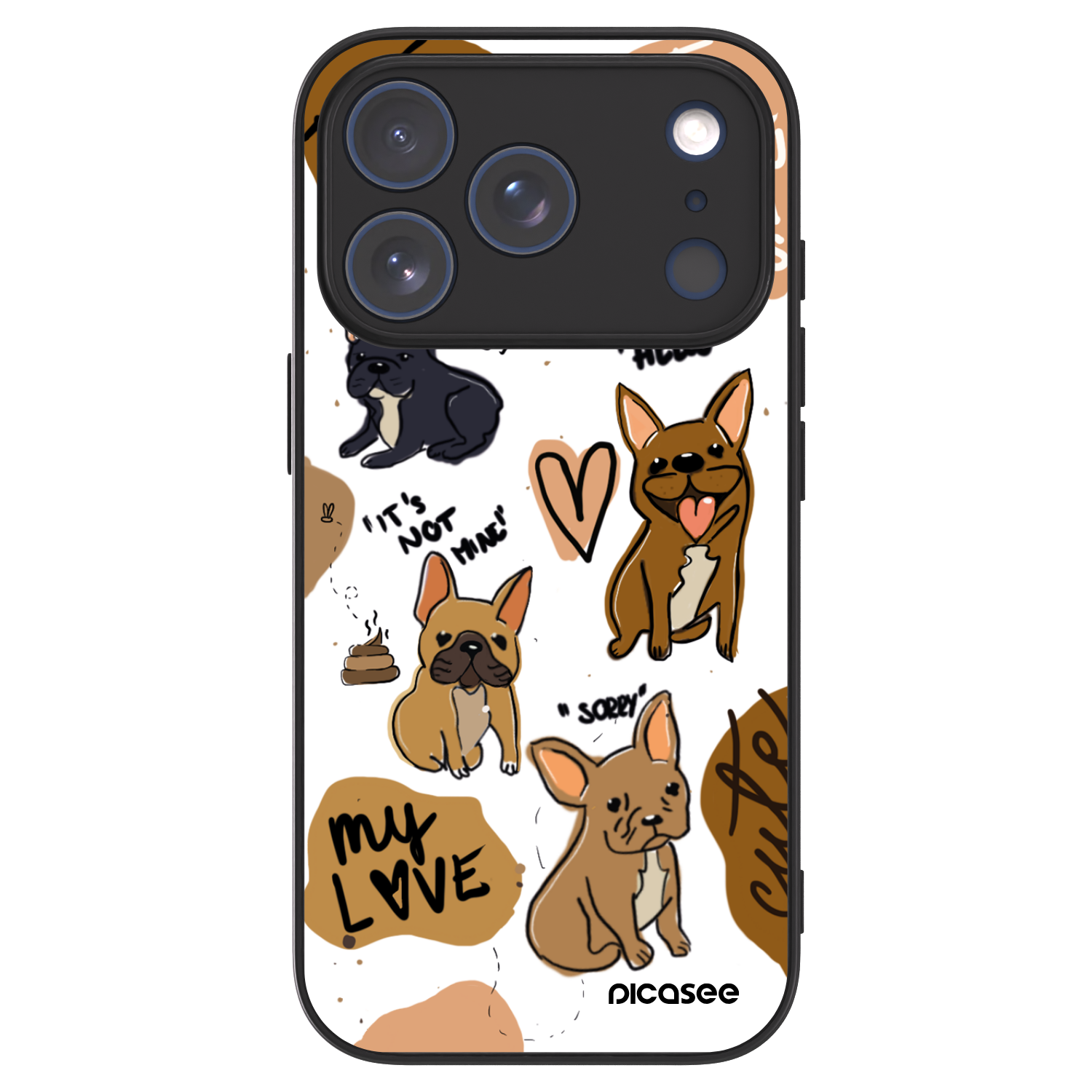 Picasee ULTIMATE CASE für Apple iPhone 17 Pro - Frenchies