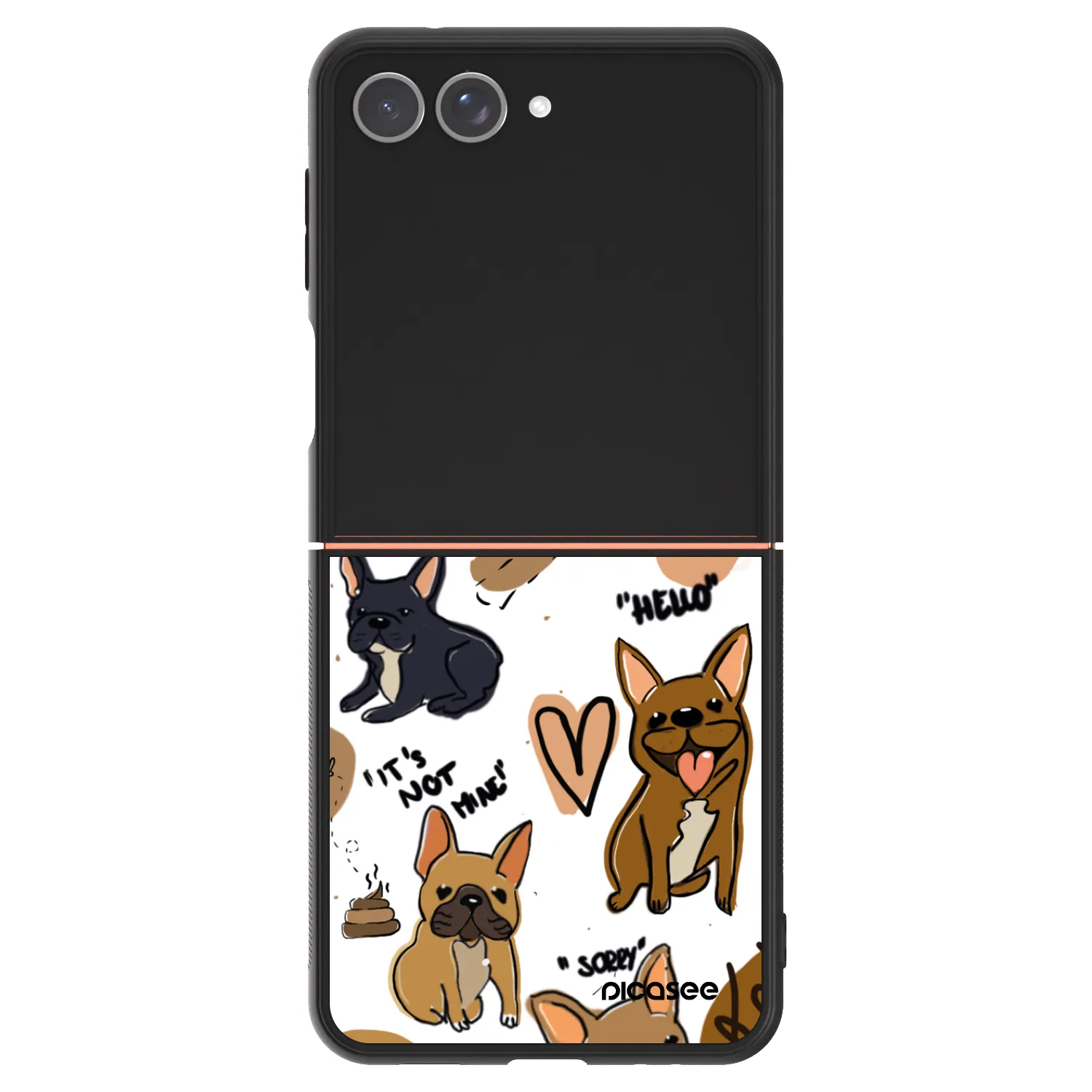 Picasee ULTIMATE CASE für Samsung Galaxy Z Flip7 5G - Frenchies