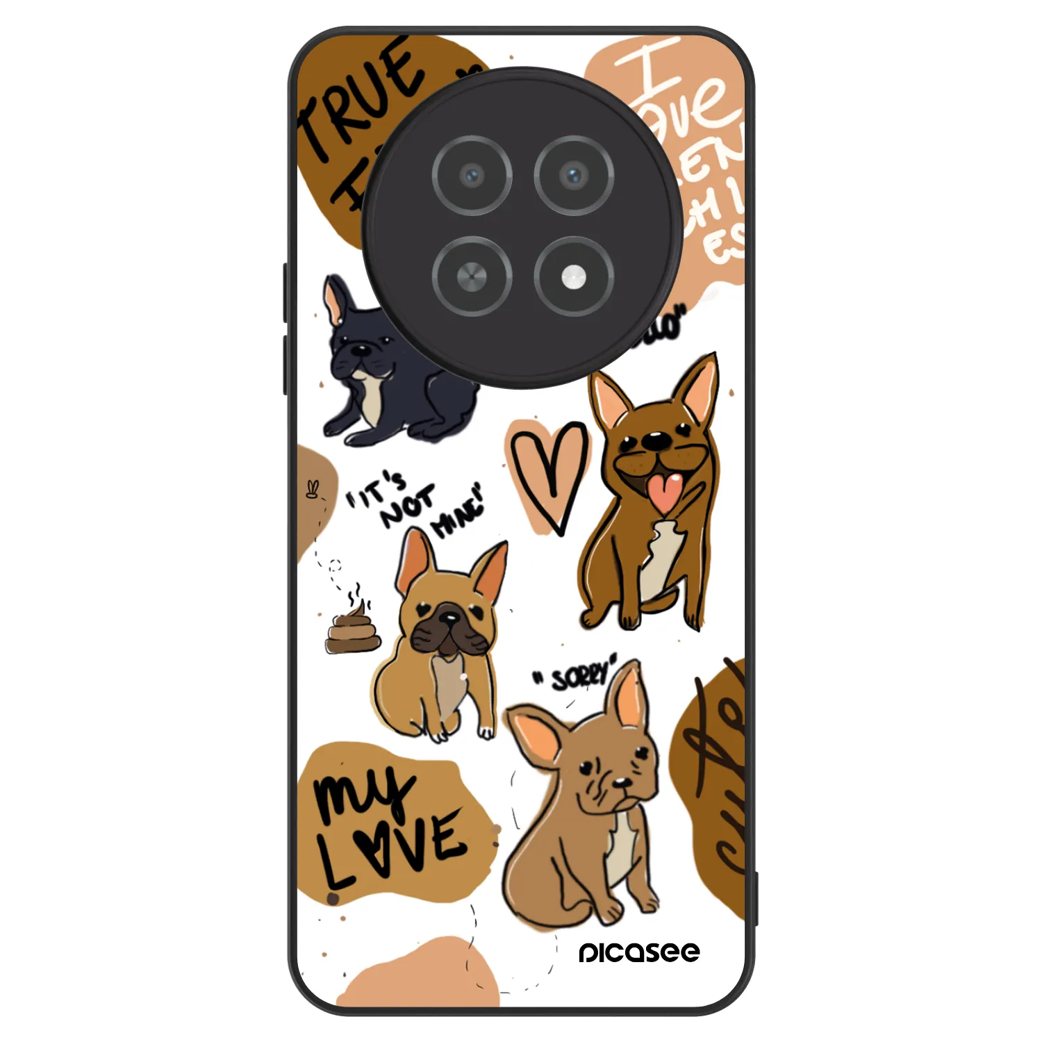 Picasee ULTIMATE CASE für Realme 12X - Frenchies