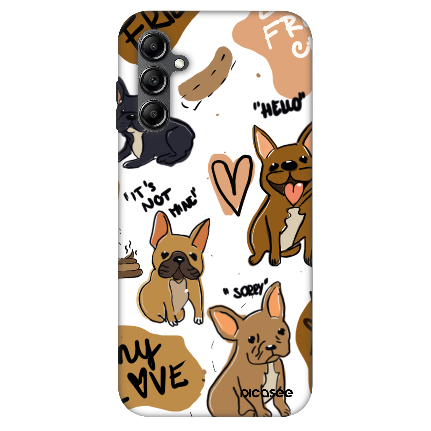 Picasee Fashion Case für Samsung Galaxy A16 5G - Frenchies