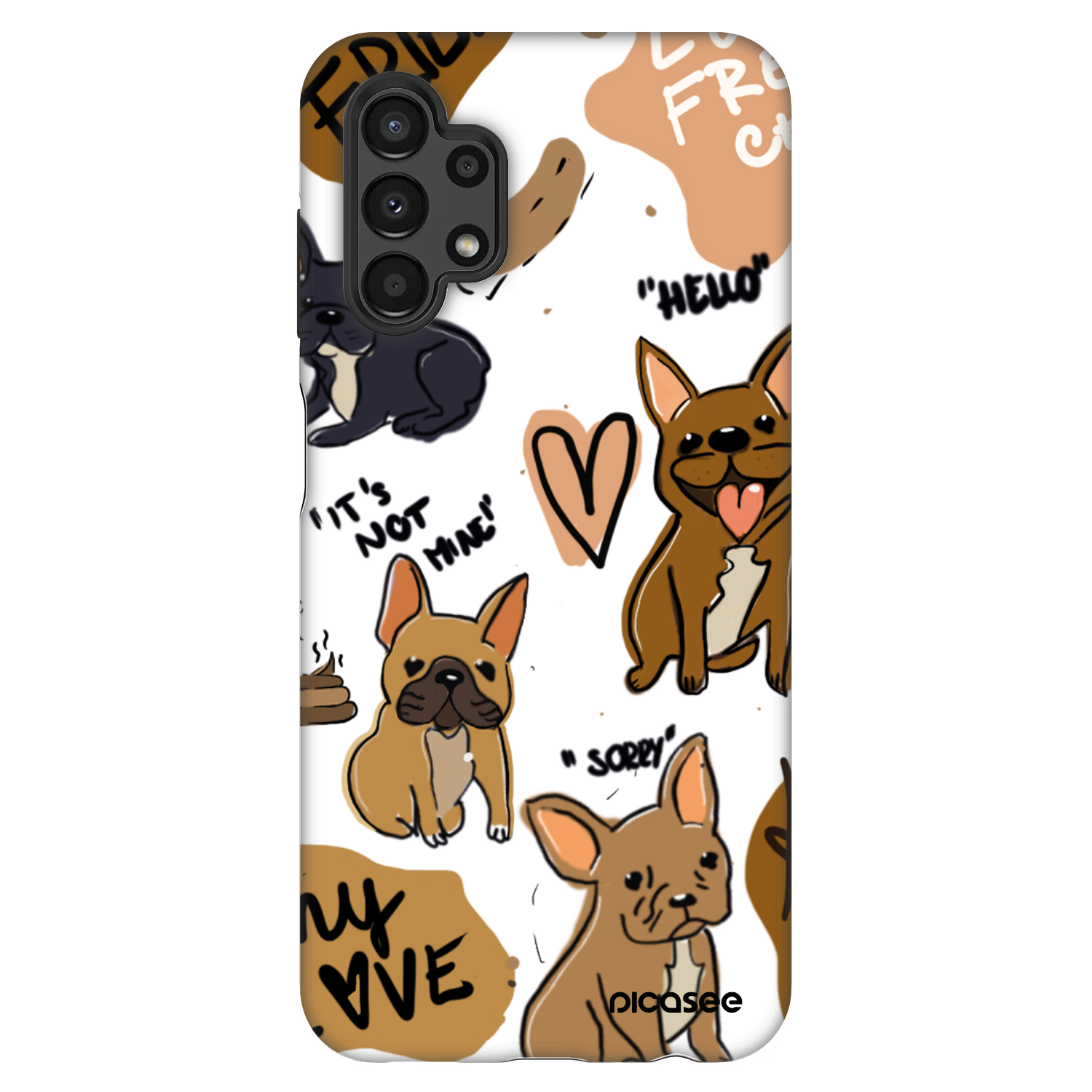 Picasee Fashion Case für Samsung Galaxy A13 4G A135 - Frenchies