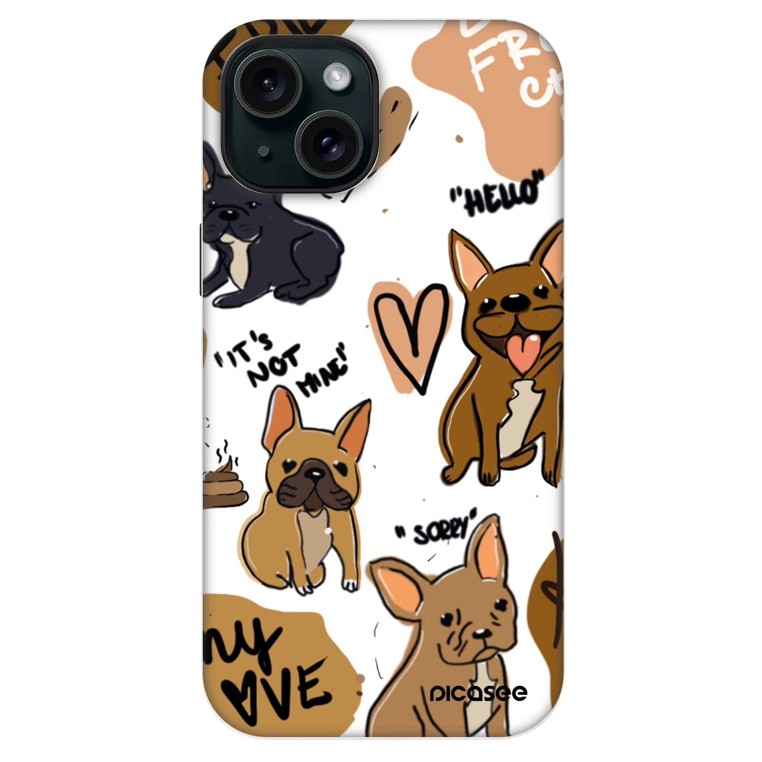 Picasee Fashion Case MagSafe für Apple iPhone 13 - Frenchies