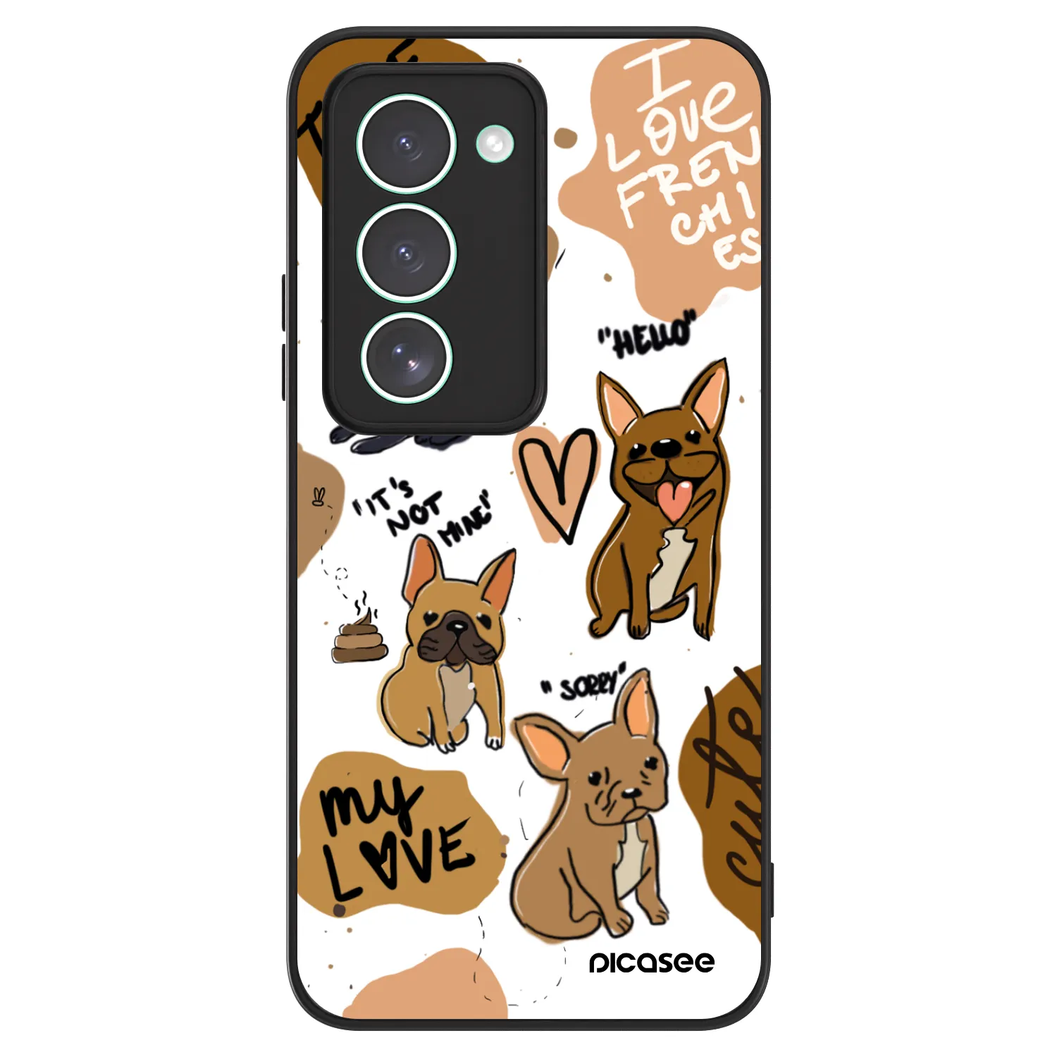 Picasee ULTIMATE CASE für Xiaomi Redmi 15 5G - Frenchies
