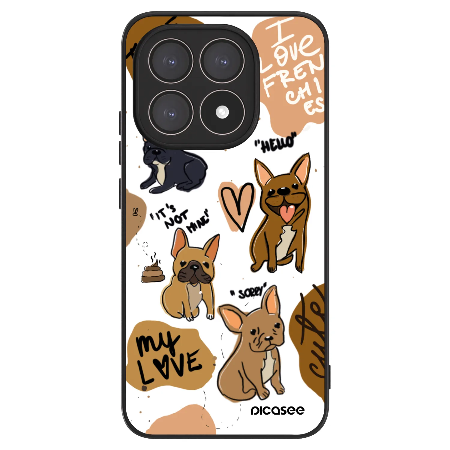 Picasee ULTIMATE CASE für Xiaomi 15T - Frenchies