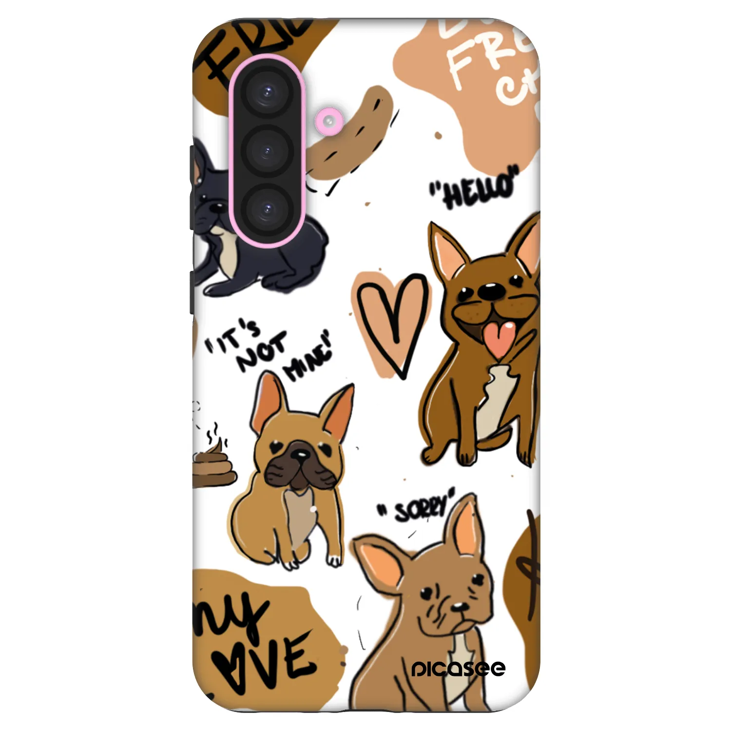 Picasee Fashion Case für Samsung Galaxy A56 5G A566B - Frenchies