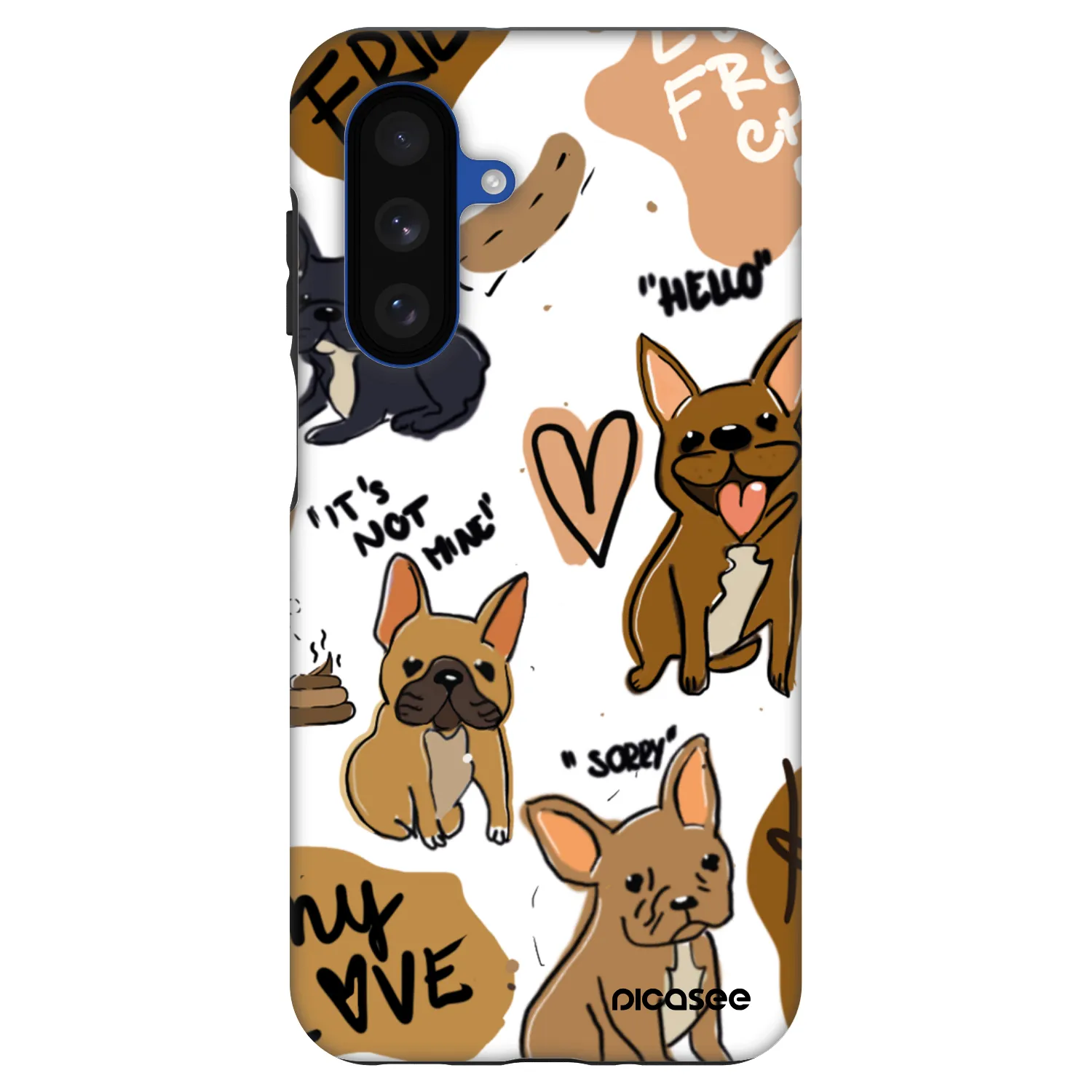 Picasee Fashion Case für Samsung Galaxy A17 5G - Frenchies