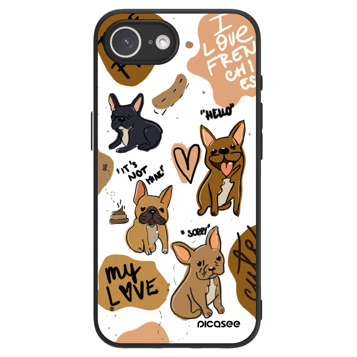 Picasee ULTIMATE CASE für Apple iPhone 17e - Frenchies