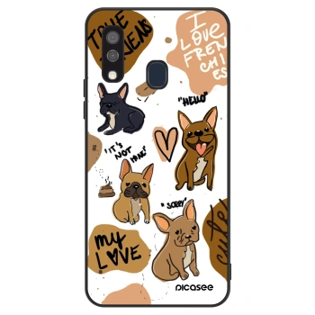 Hülle für Samsung Galaxy A40 A405F - Frenchies