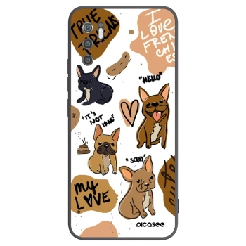 Picasee Xiaomi Poco M3 Pro 5G Hülle - Schwarzes Silikon - Frenchies